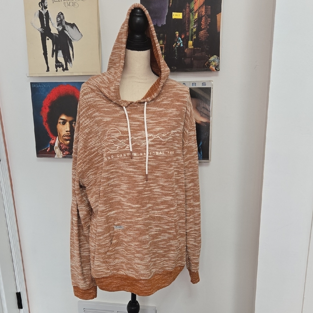 Grand Canyon National Park Rust Heather Knit Hooded Pullover